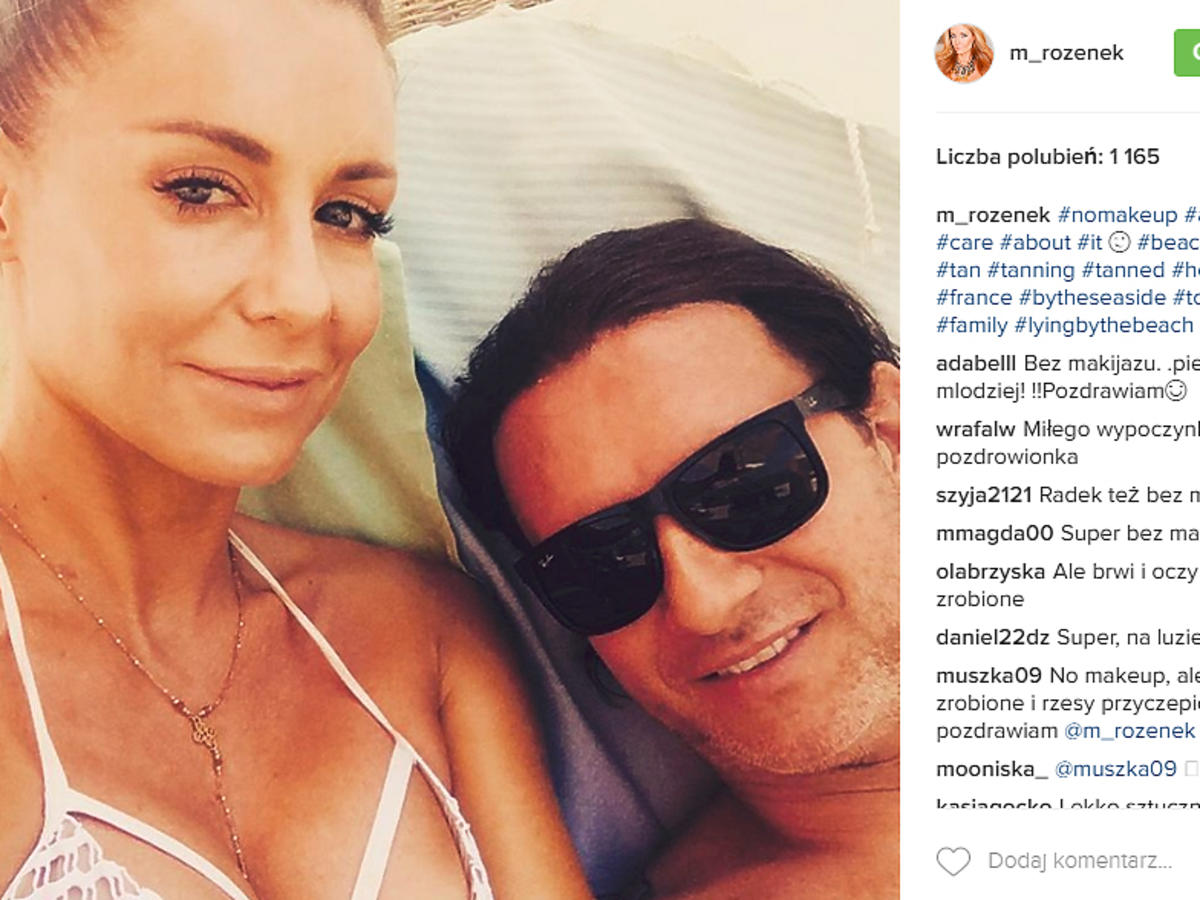 Małgorzata Rozenek bez makijażu