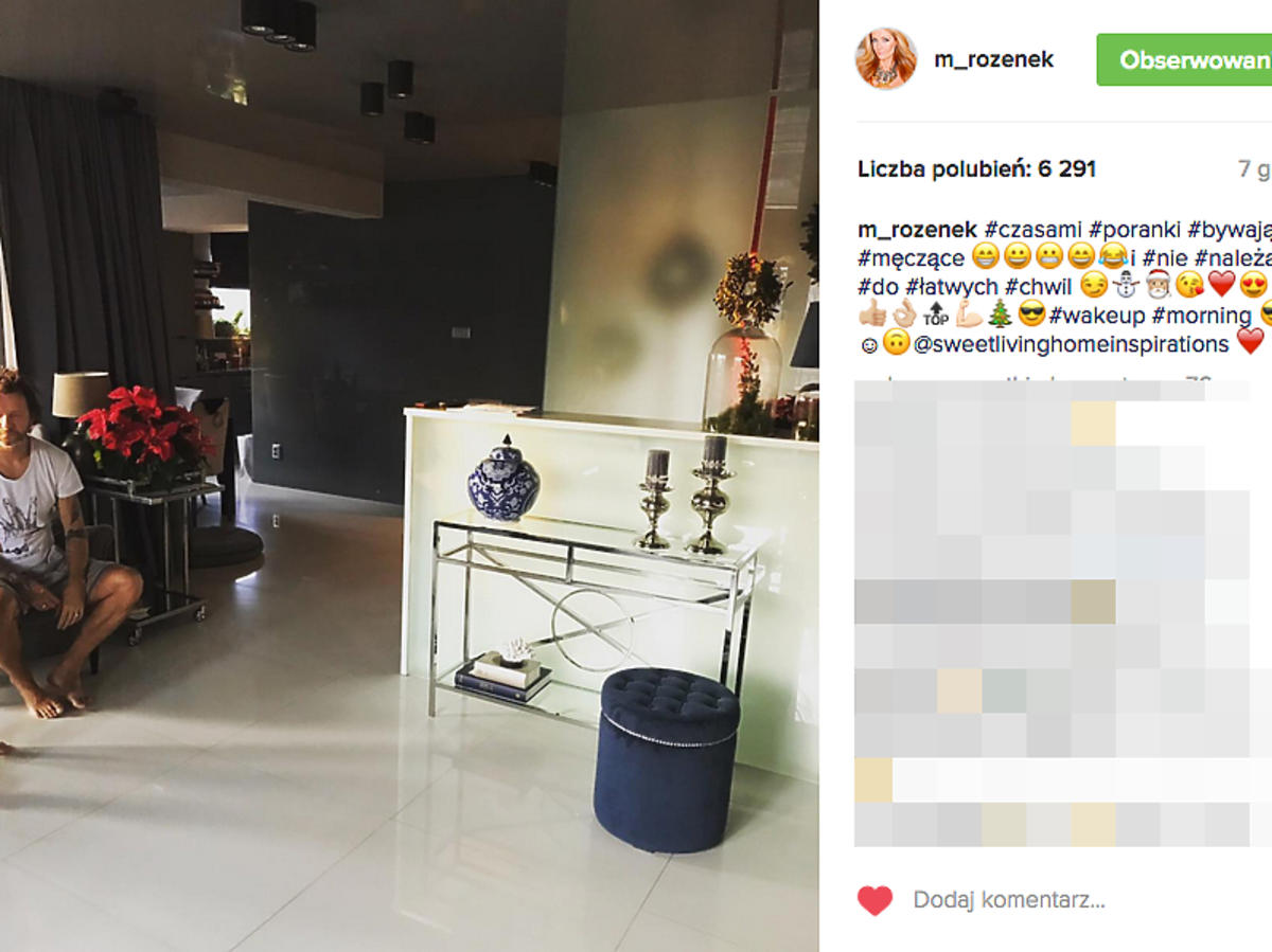 Małgorzata Rozenek i jej salon