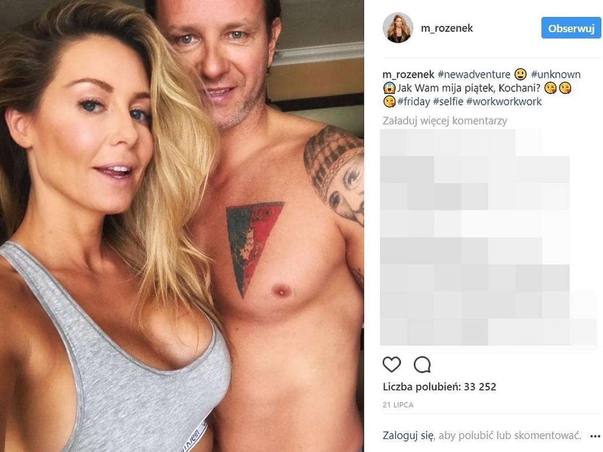 Małgorzata Rozenek i Radosław Majdan komentują plotki o ciąży gwiazdy TVN