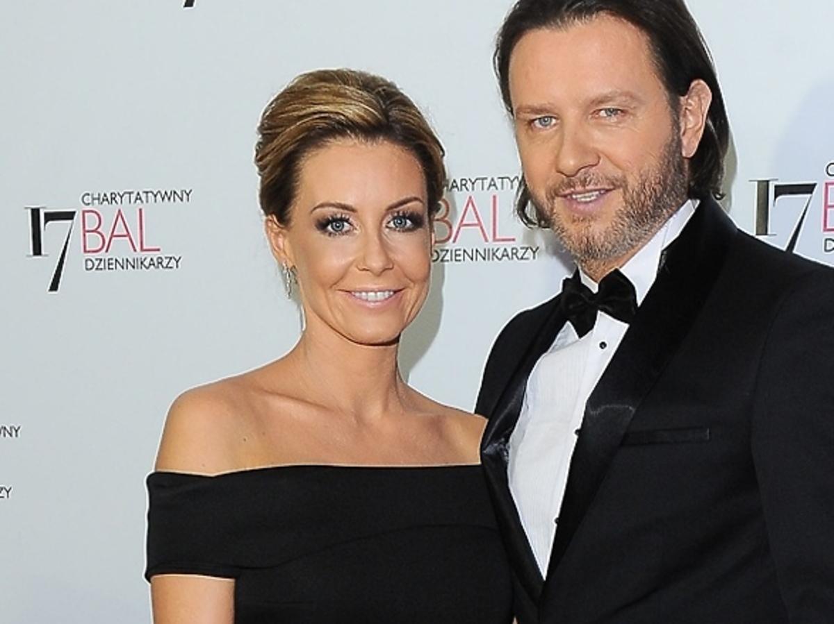 Małgorzata Rozenek i Radosław Majdan na okładce Party