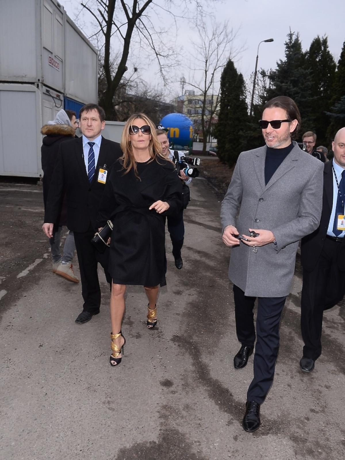 Małgorzata Rozenek i Radosław Majdan na ramówce wiosennej TVN 2015