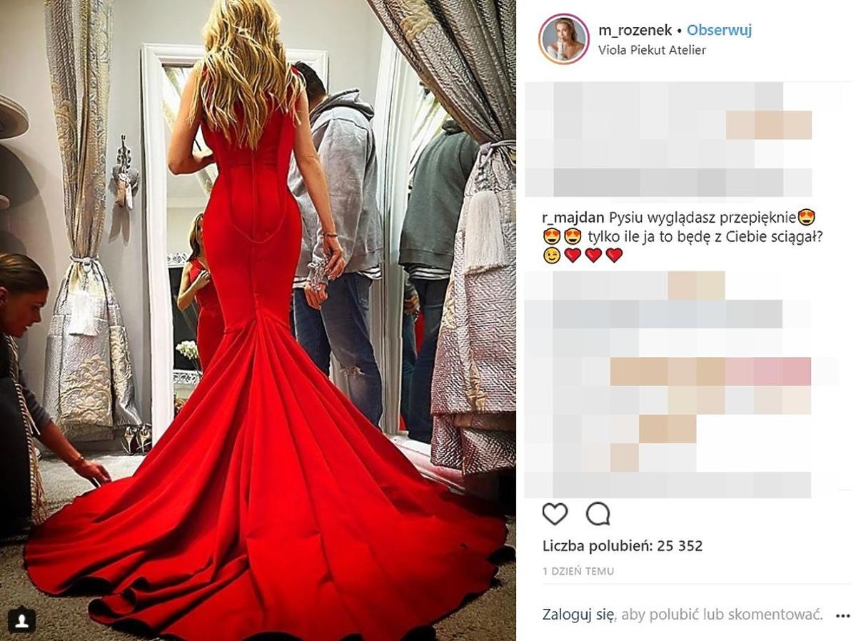Małgorzata Rozenek komentarze na Instagramie