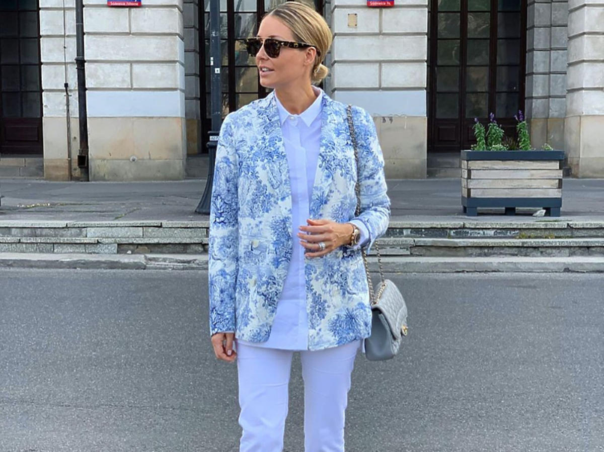 Małgorzata Rozenek-Majdan w marynarce za 149 zł