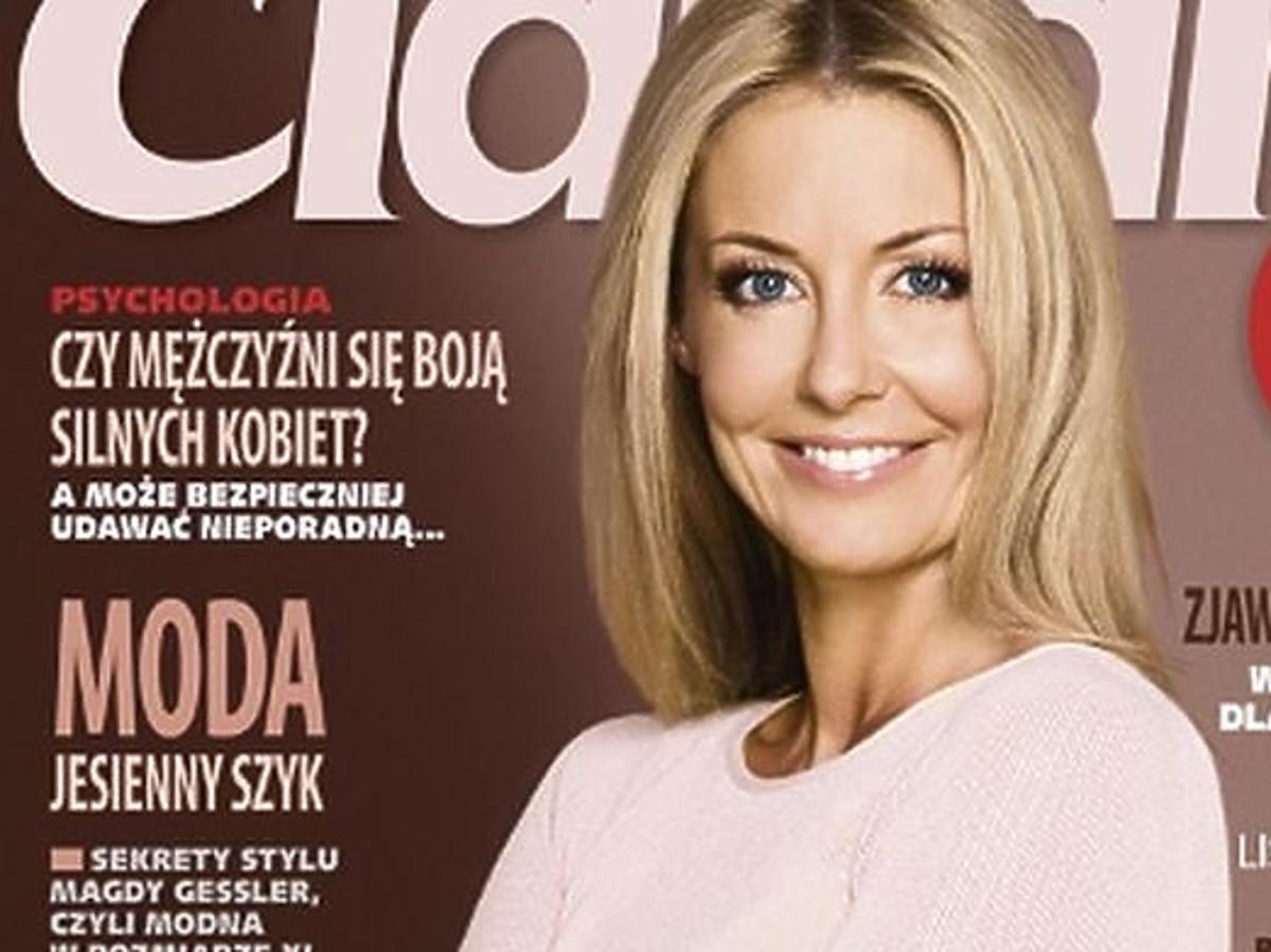 Małgorzata Rozenek na okładce "Claudii"