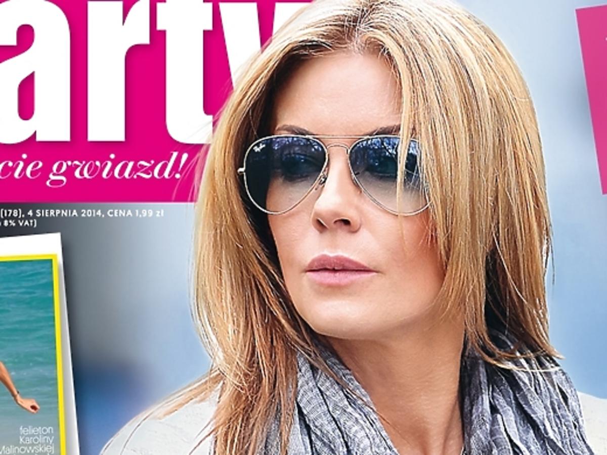 Małgorzata Rozenek na okładce "Party"