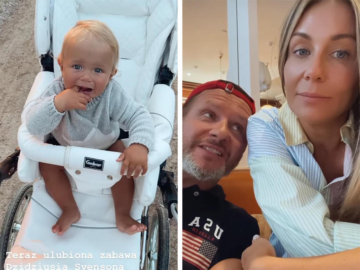 Małgorzata Rozenek o opiece nad Heniem w Szwecji