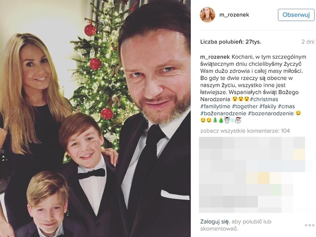 Małgorzata Rozenek pokazała, z kim spędziła święta Bożego Narodzenia