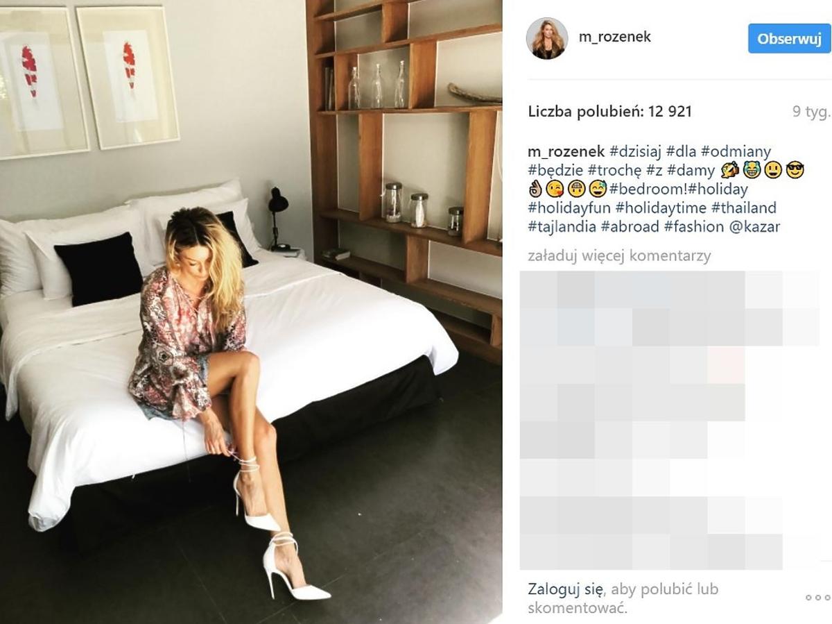 Małgorzata Rozenek pokazała zgrabne nogi