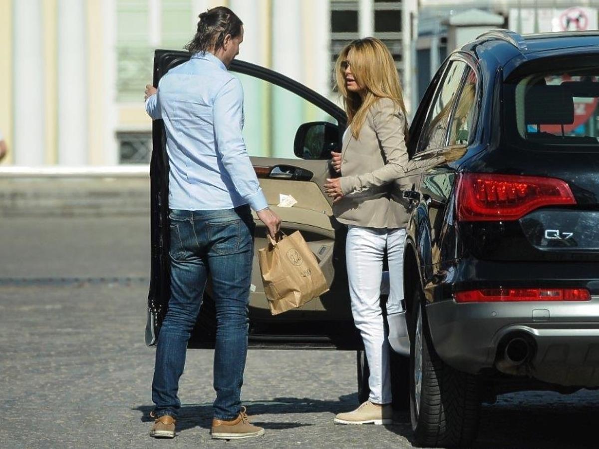 Małgorzata Rozenek, Radosław Majdan się całują
