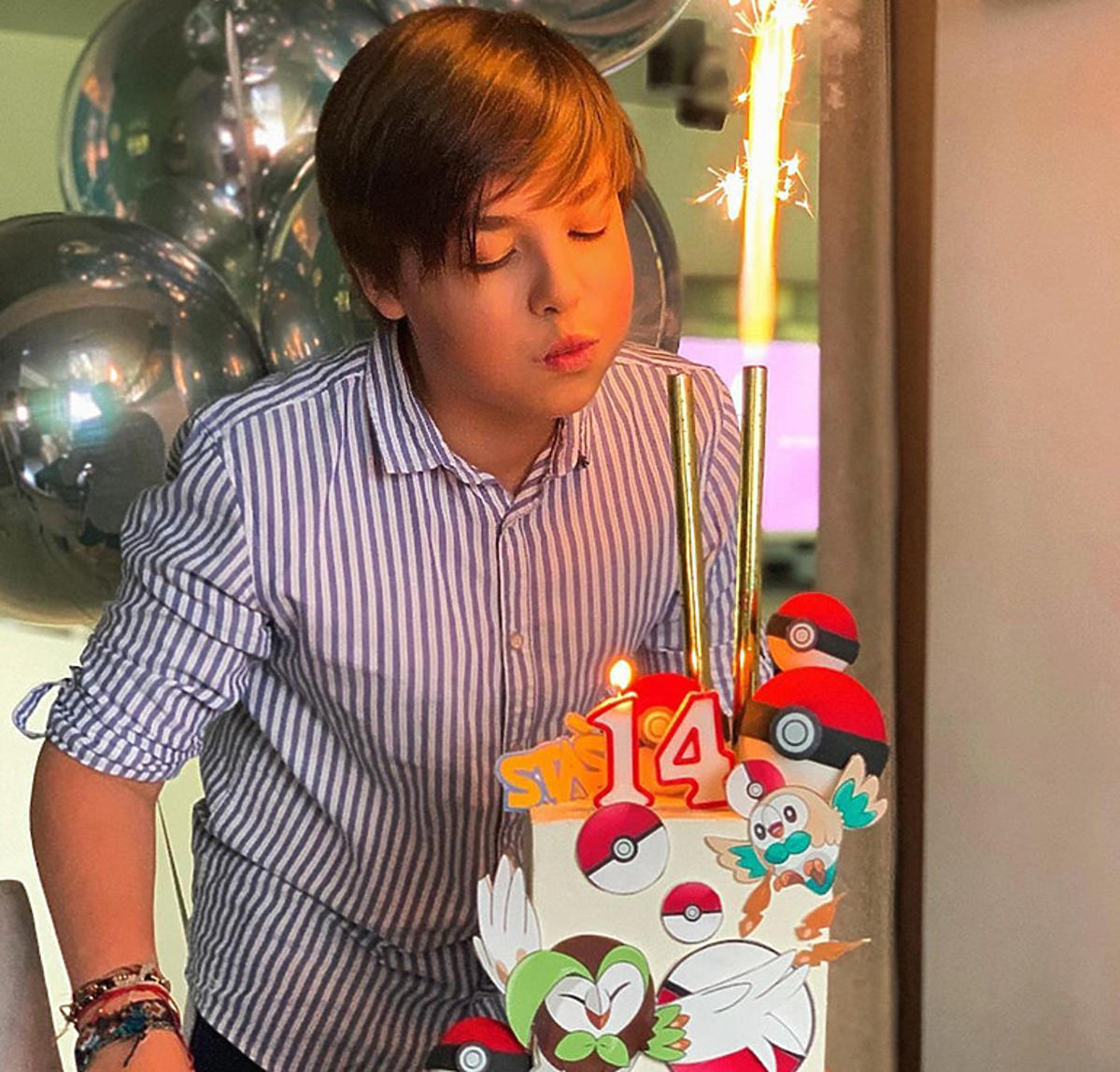 Małgorzata Rozenek świętuje urodziny oraz Dzień Dziecka 