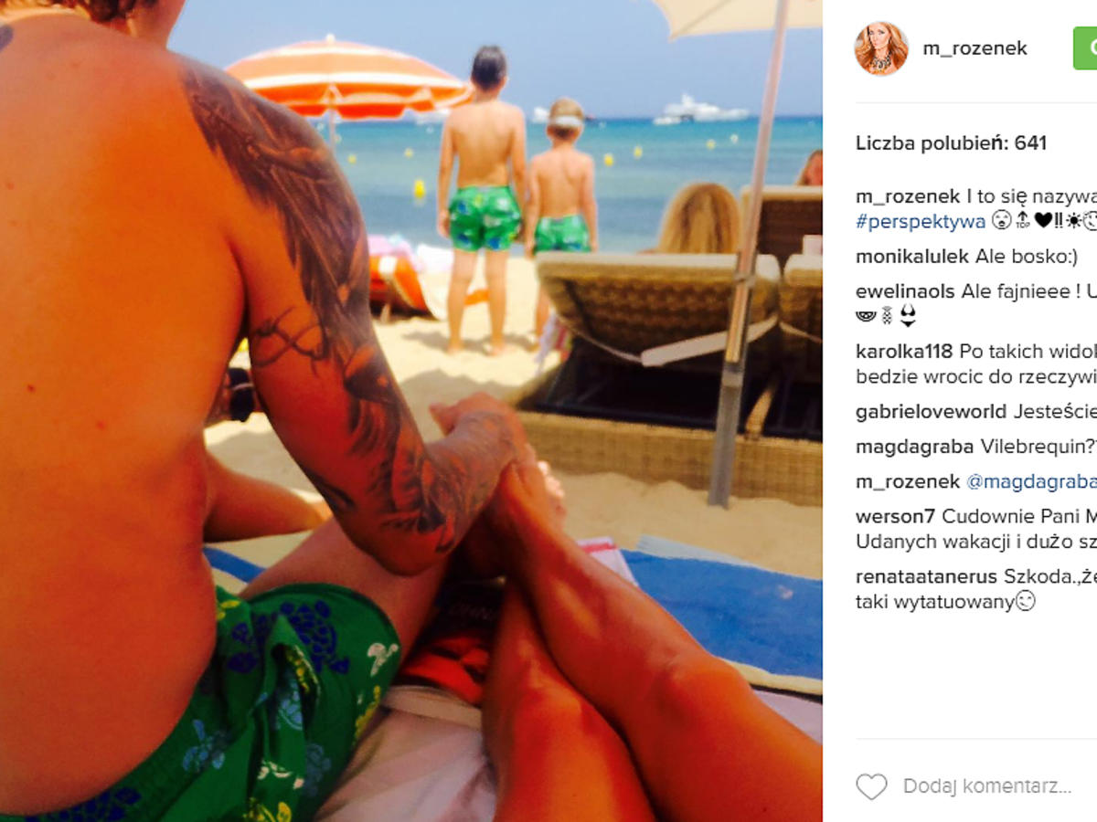 Małgorzata Rozenek z dziećmi i Radosławem Majdanem na wakacjachMałgorzata Rozenek z dziećmi i Radosławem Majdanem na wakacjach