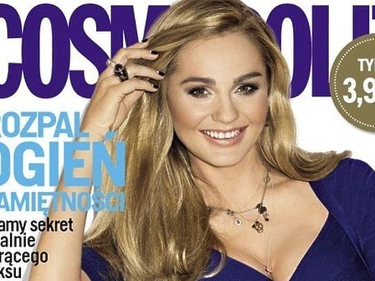Małgorzata Socha na okładce Cosmopolitan