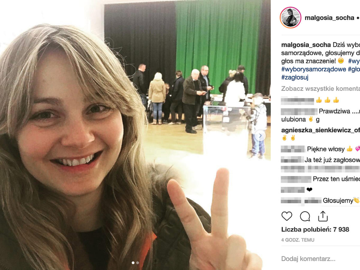 Małgorzata Socha na wyborach samorządowych