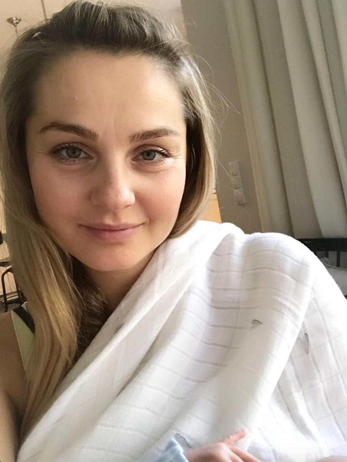 Małgorzata Socha po porodzie