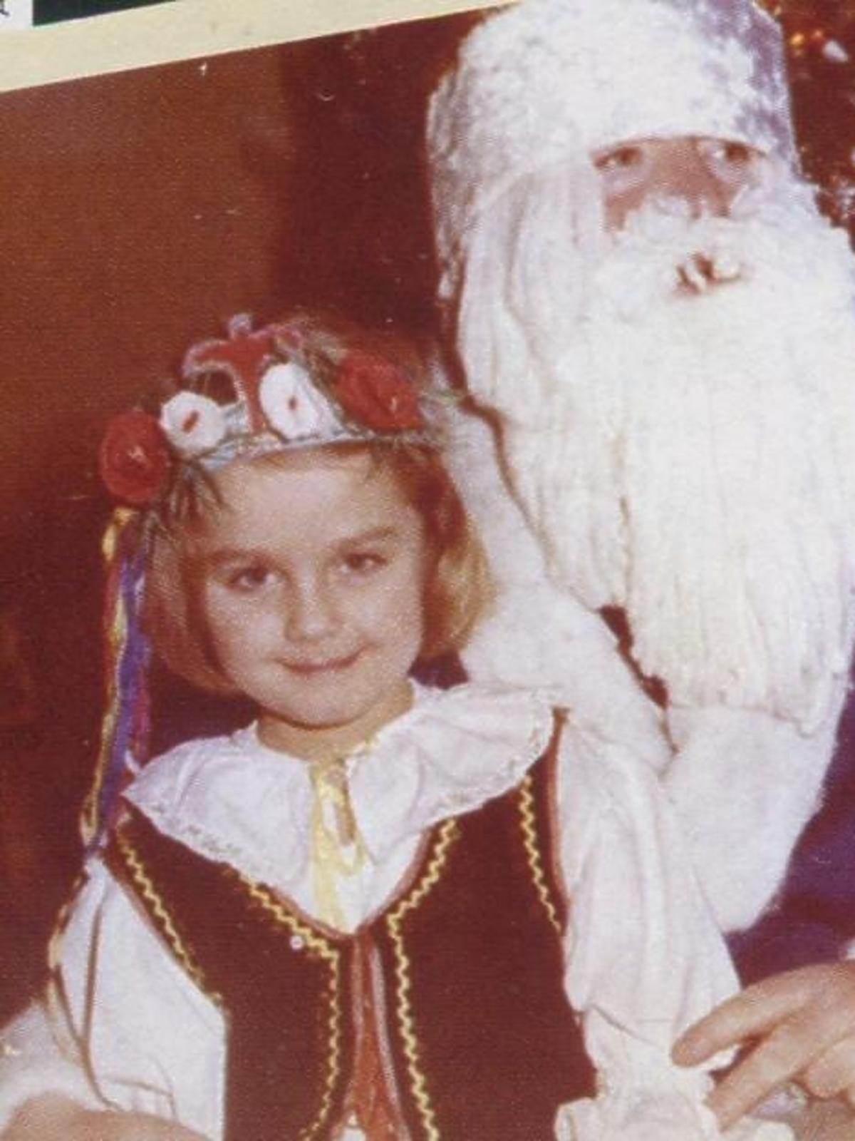 Małgorzata Socha w dzieciństwie