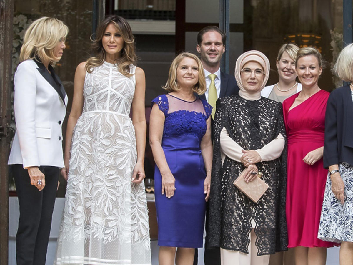 Małgorzata Tusk, szczyt NATO, Melania Trump