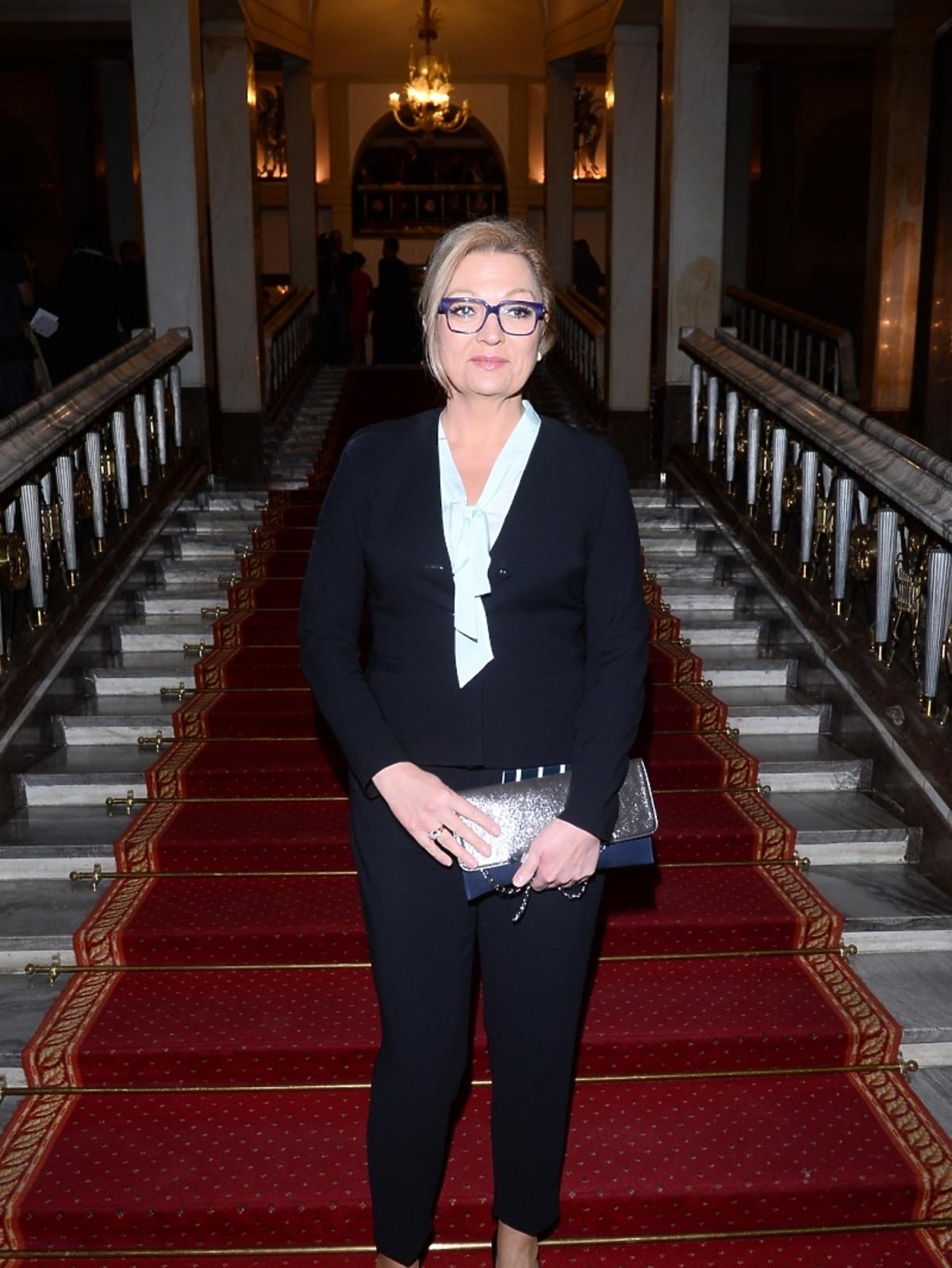 Małgorzata Walewska na rozdaniu Paszportów Polityki