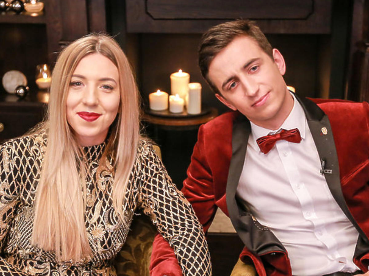 Małgosia z "Rolnik szuka żony" i Paweł Borysewicz w eleganckich strojach