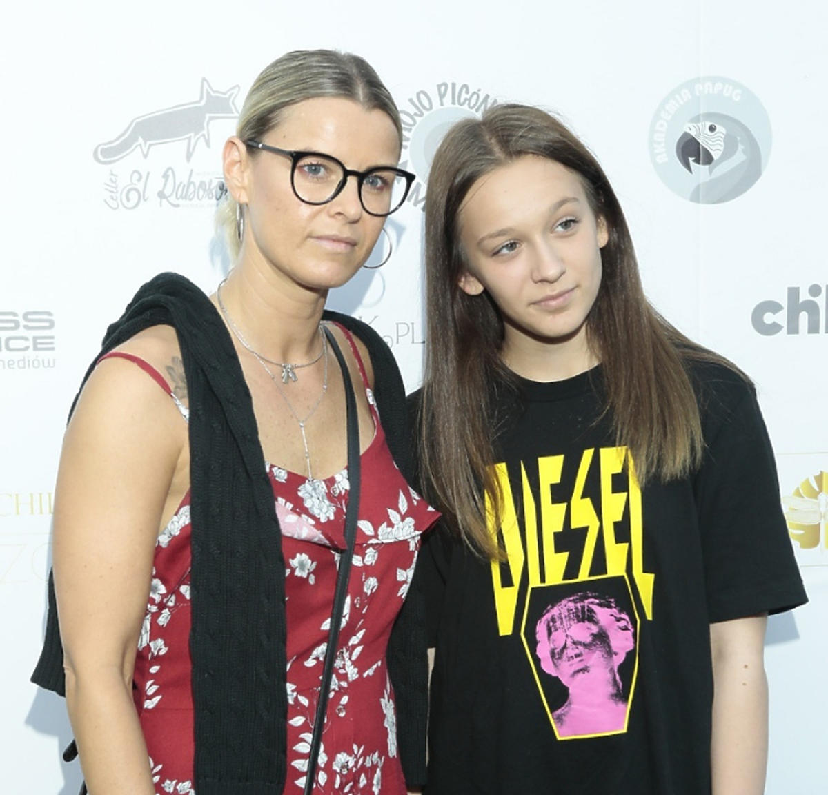 Mandaryna z córką Fabienne Wiśniewska