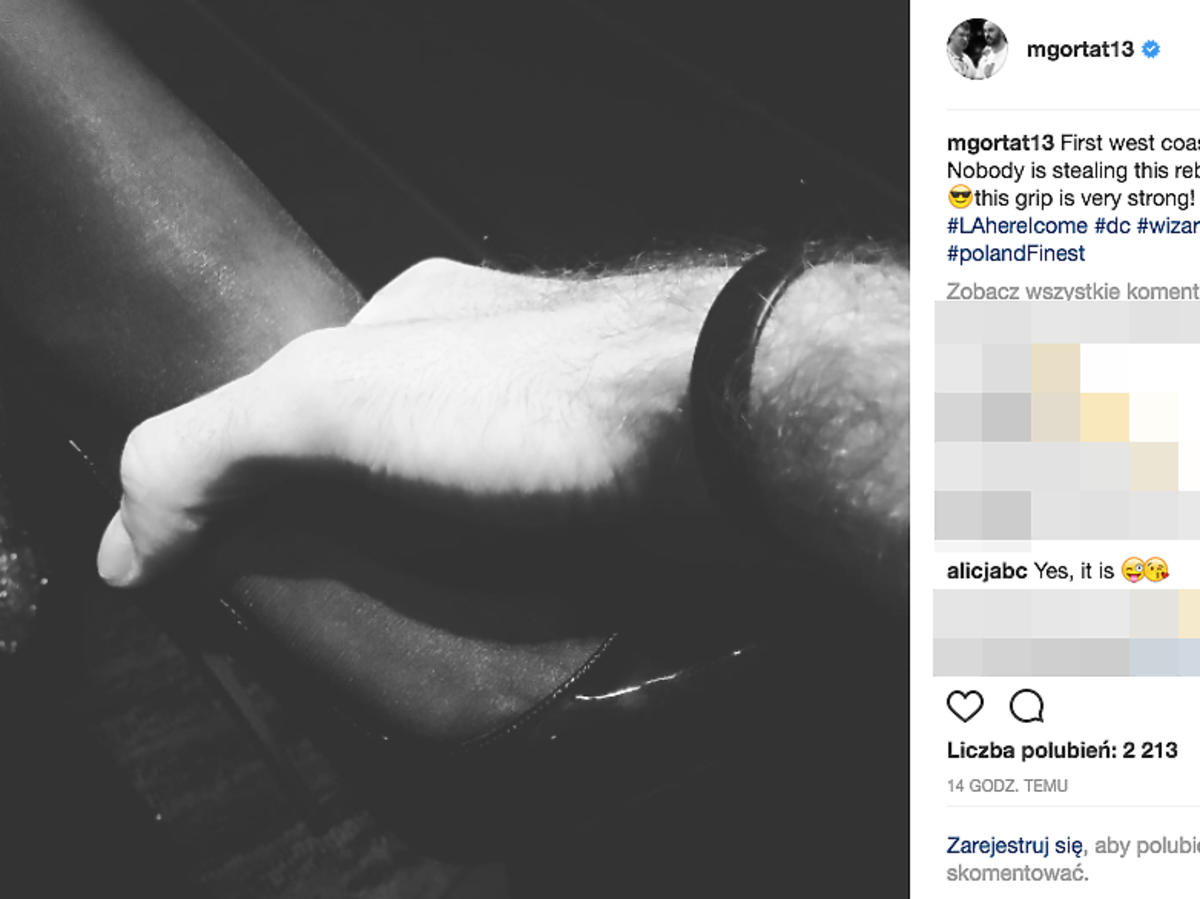 Marcin Gortat, Alicja Bachleda-Curuś