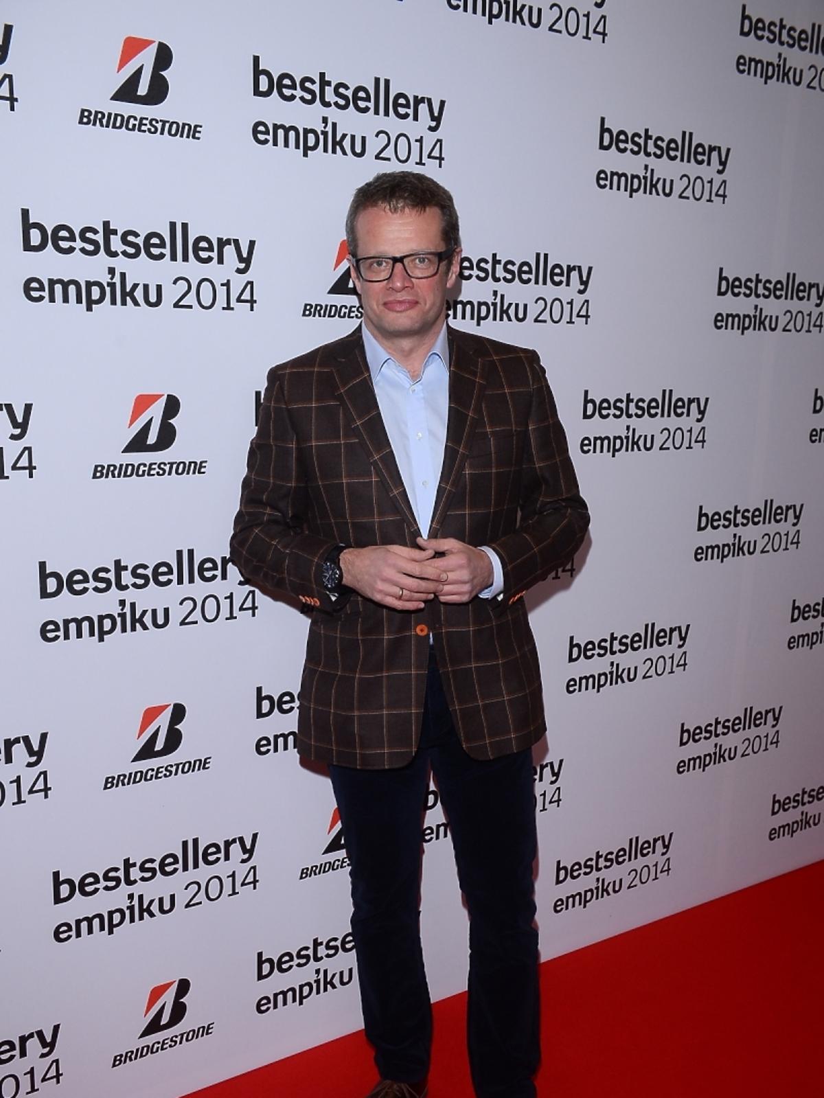 Marcin Meller na gali Bestsellery Empiku 2014