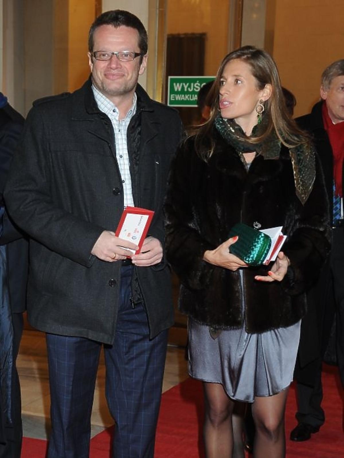 Marcin Meller na gali Paszporty Polityki 2012