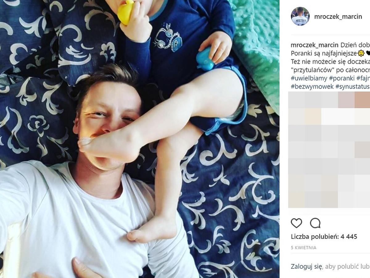 Marcin Mroczek już wkrótce po raz drugi zostanie ojcem