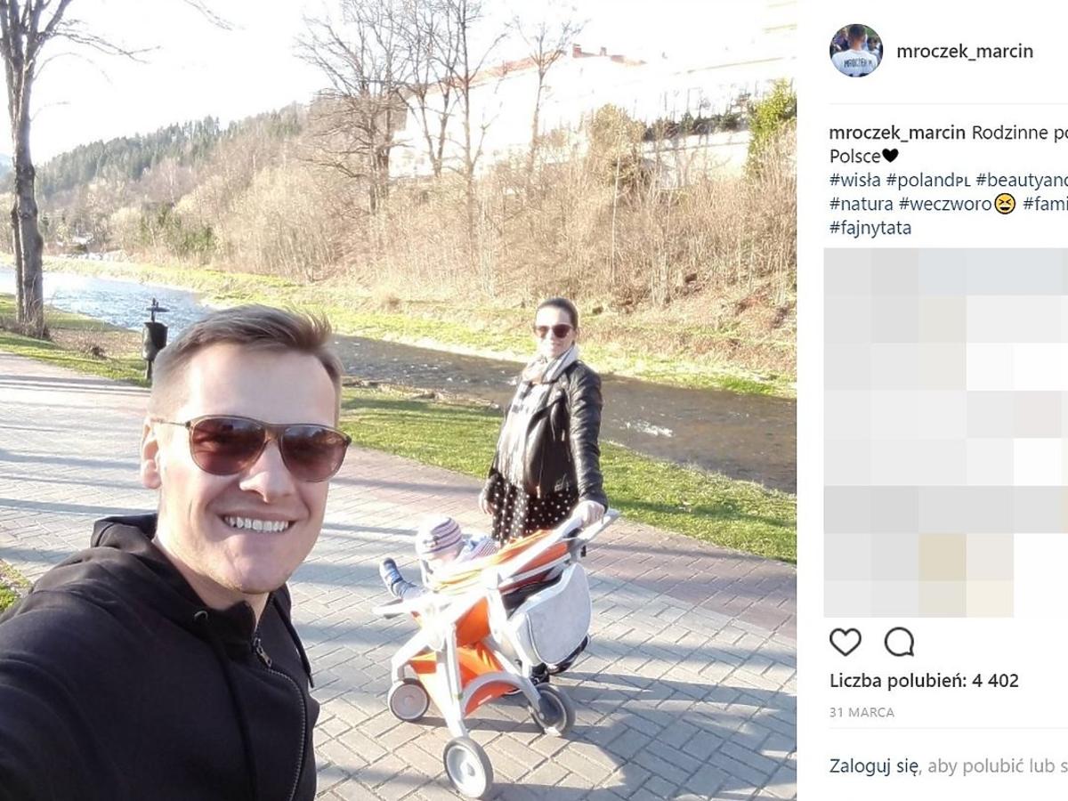 Marcin Mroczek już wkrótce po raz drugi zostanie ojcem