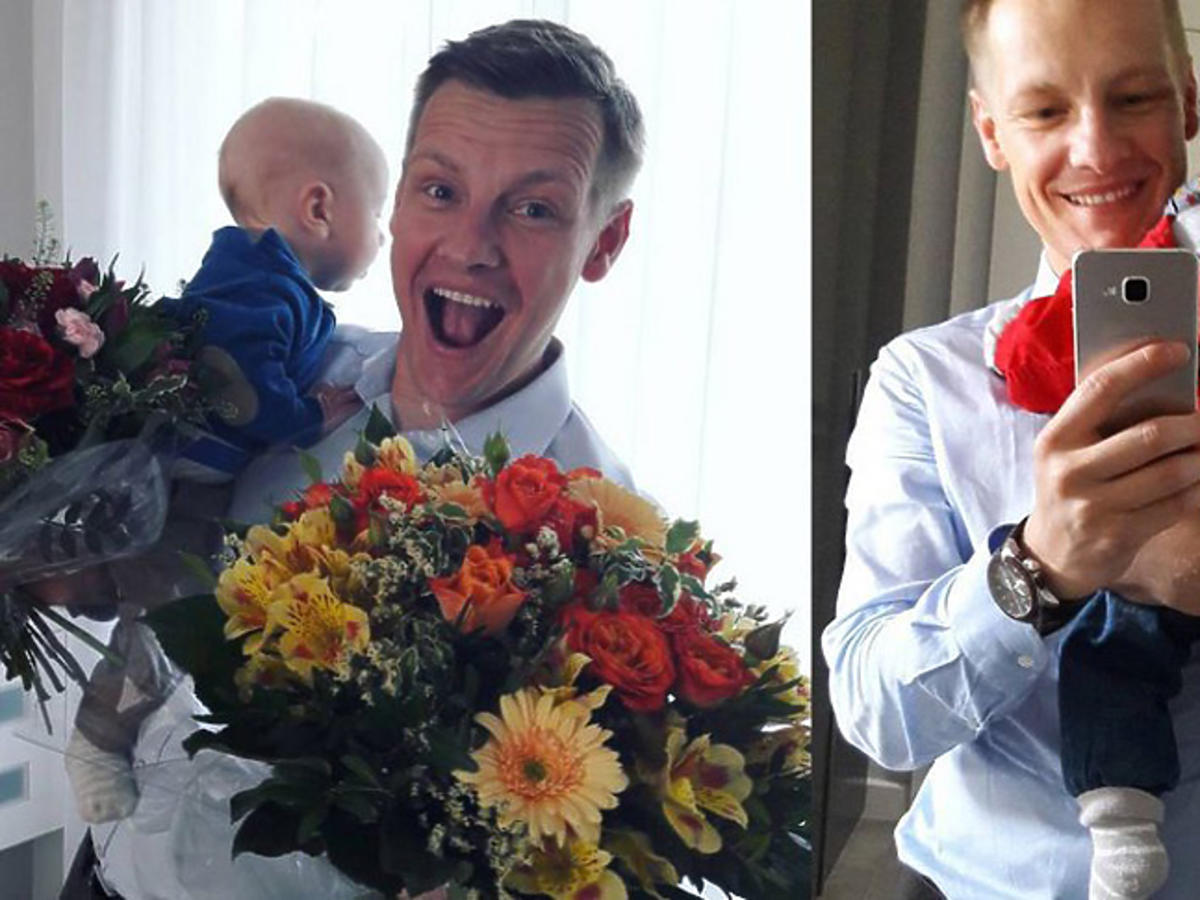 Marcin Mroczek pokazał prezent dla syna z okazji Dnia Dziecka