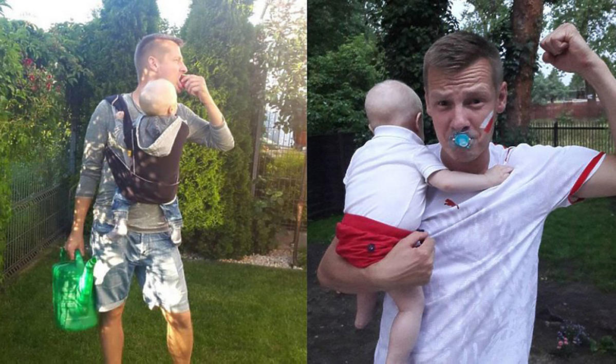 Marcin Mroczek pokazał zdjęcie syna
