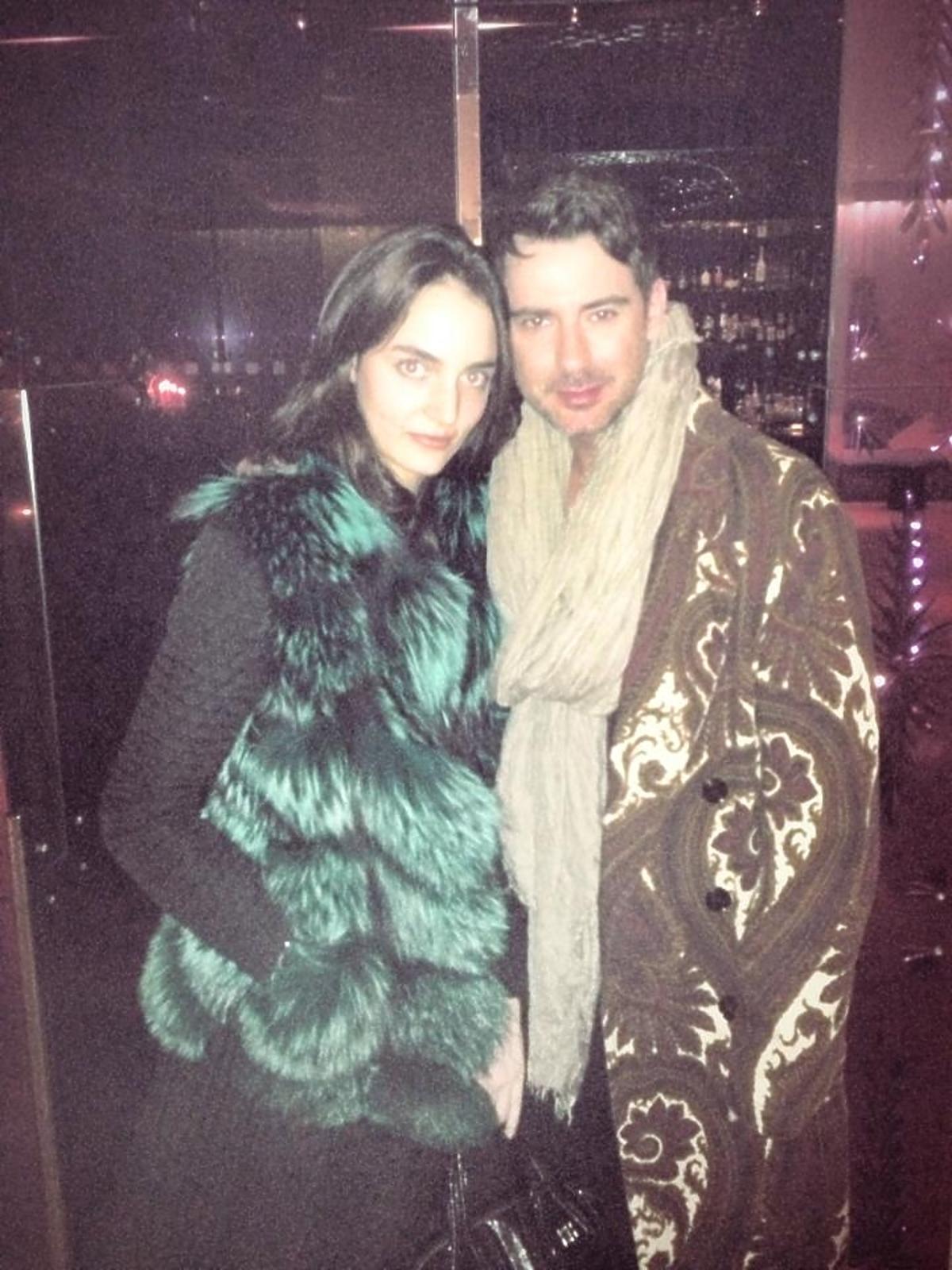 Marcin Tyszka i Zuzanna Bijoch podczas Halloween 2014