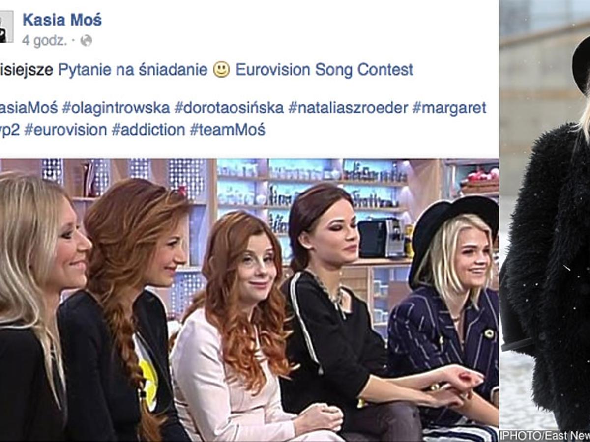Margaret, Szroeder, Osińska, Moś, Gintrowska na kanapie Pytania na sniadanie