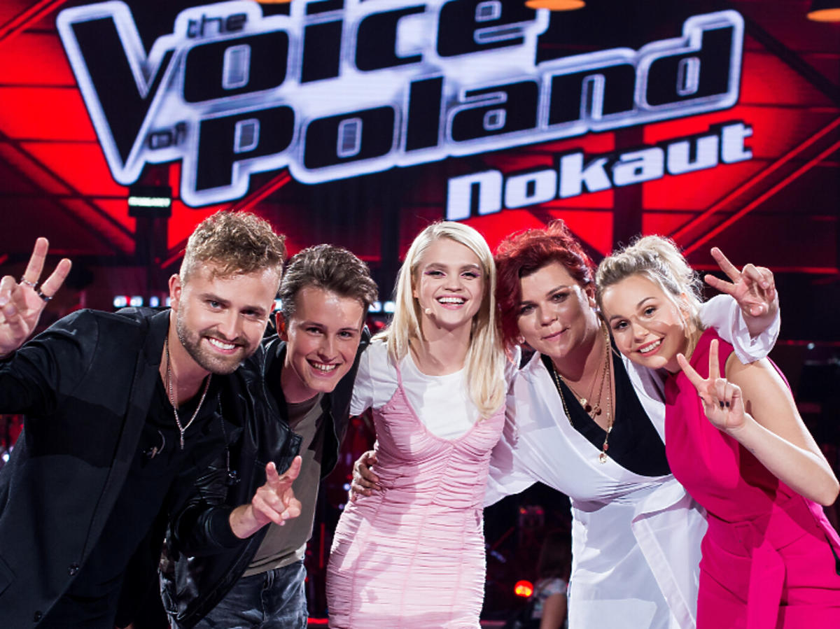 Margerat ze swoją drużyną w The Voice of Poland