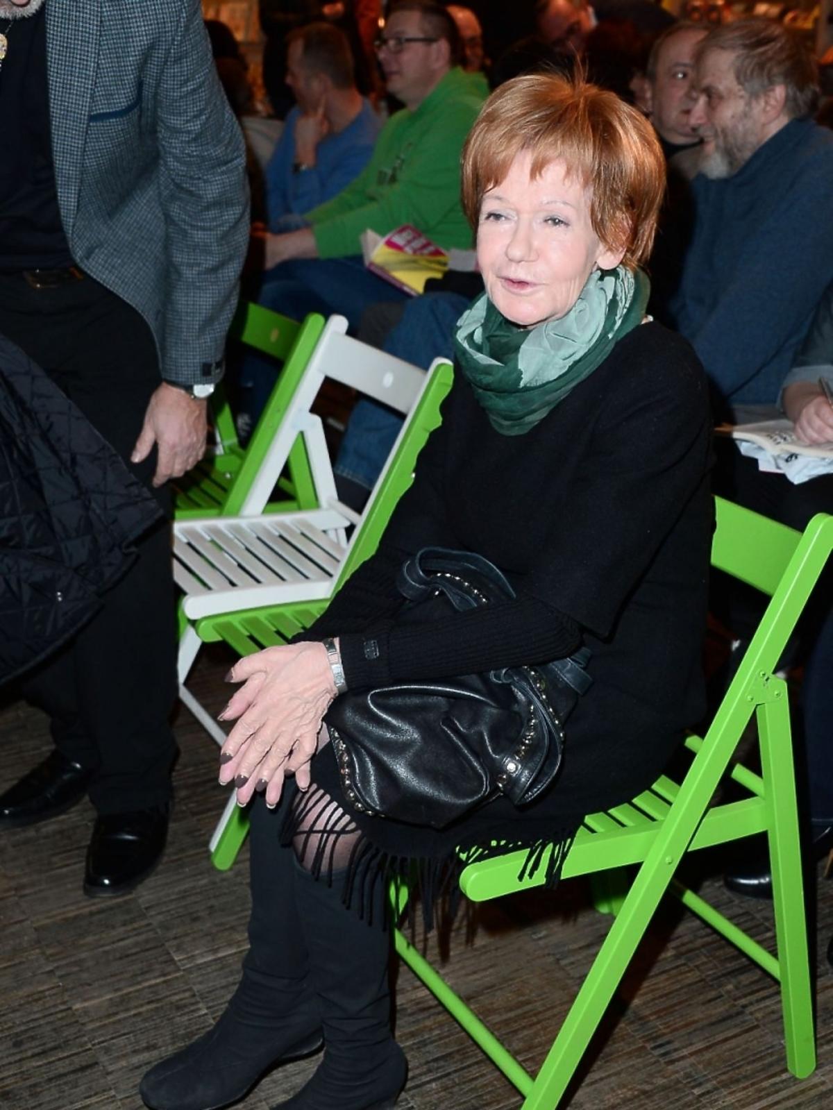 Maria Czubaszek  na premierze książki Krystyny Pytlakowskiej