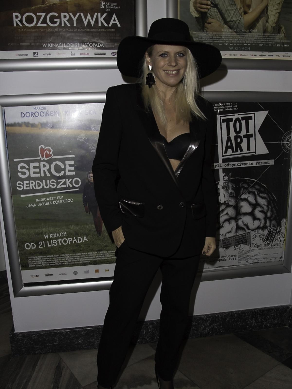 Maria Sadowska na rozdaniu nagród Morgensterna