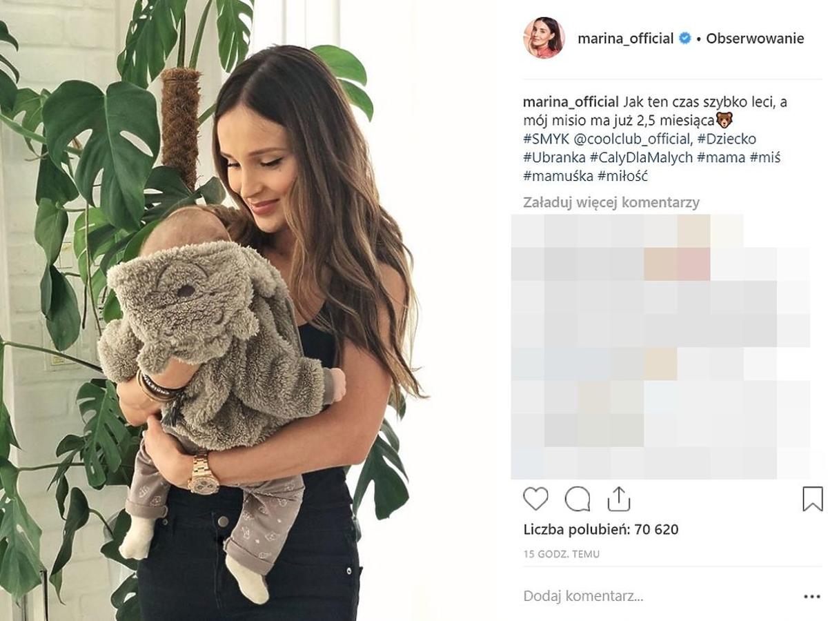 Marina pokazała nowe zdjęcie syna