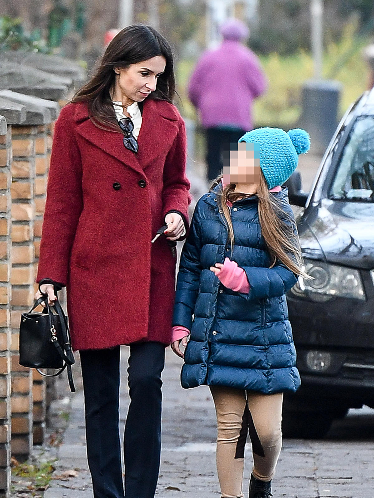 Marta Kaczyńska z córką