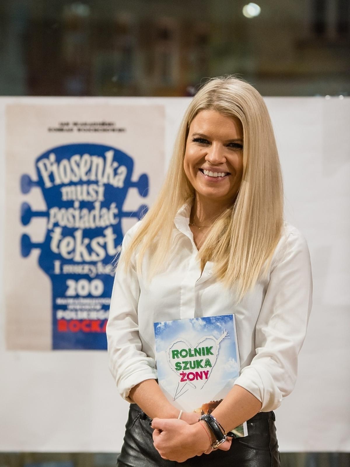 Marta Manowska promuje swoją książkę