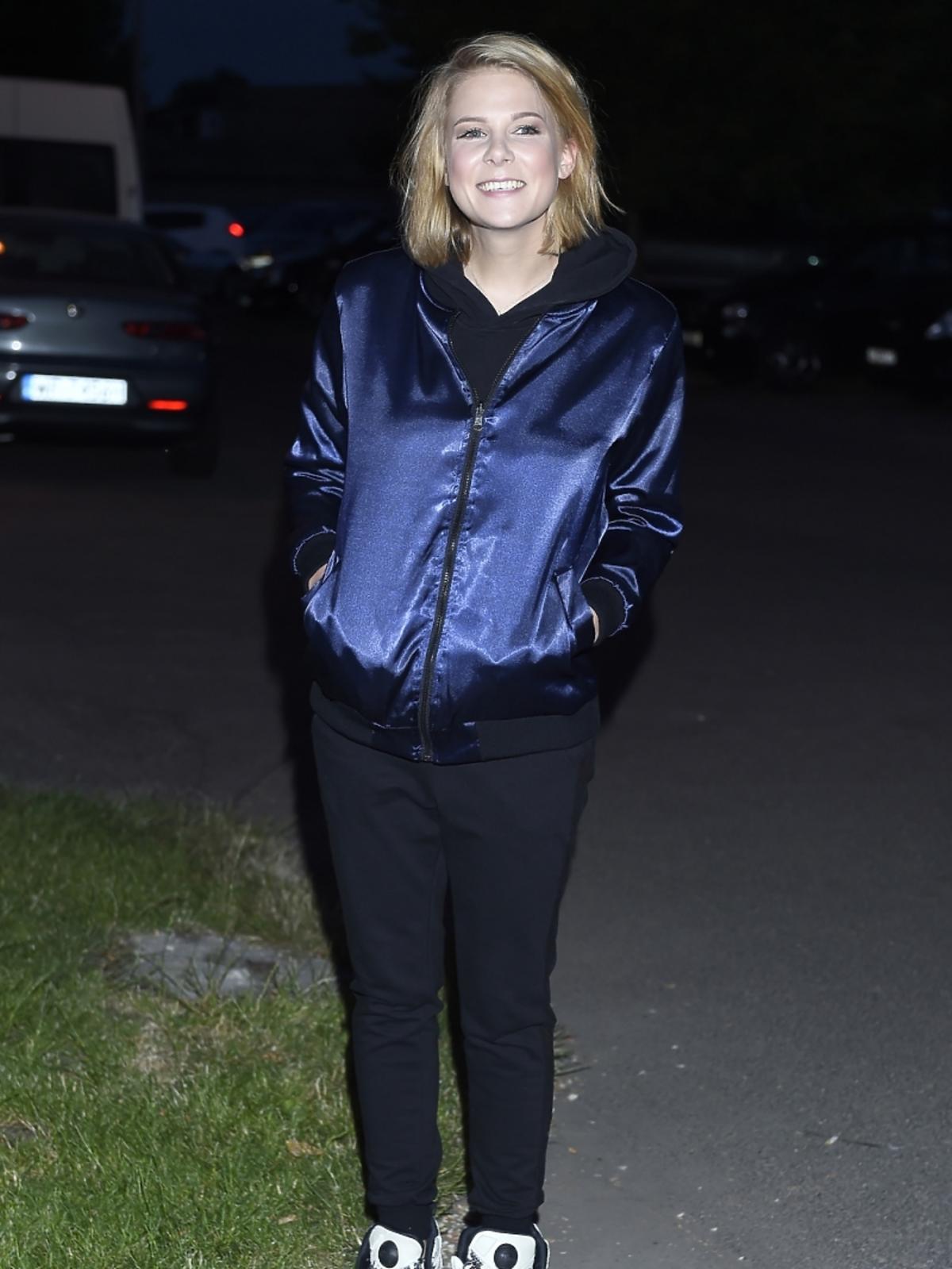 Marta Wierzbicka na pokazie Roberta Kupisza