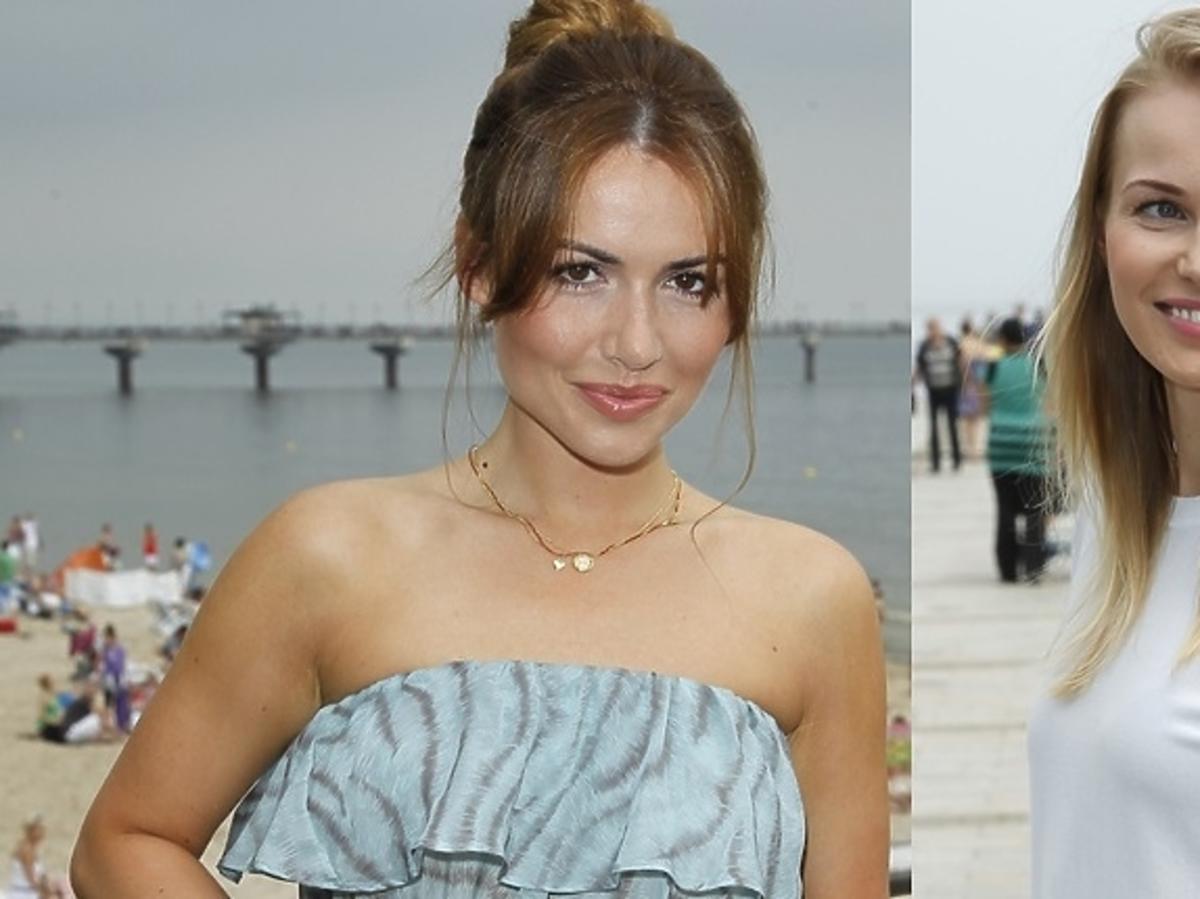 Marta Żmuda-Trzebiatowska i Agnieszka Cegielska w Międzyzdrojach