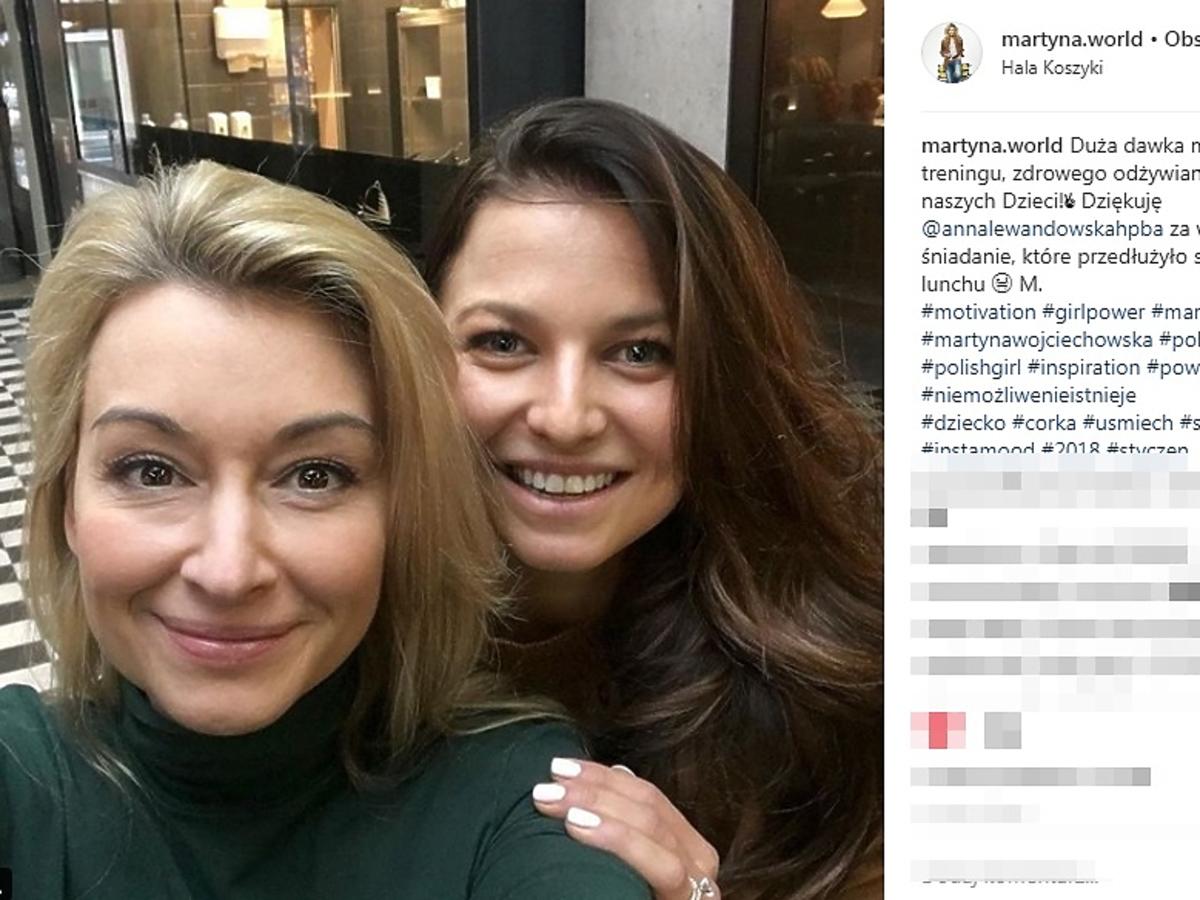 Martyna Wojciechowska, Anna Lewandowska