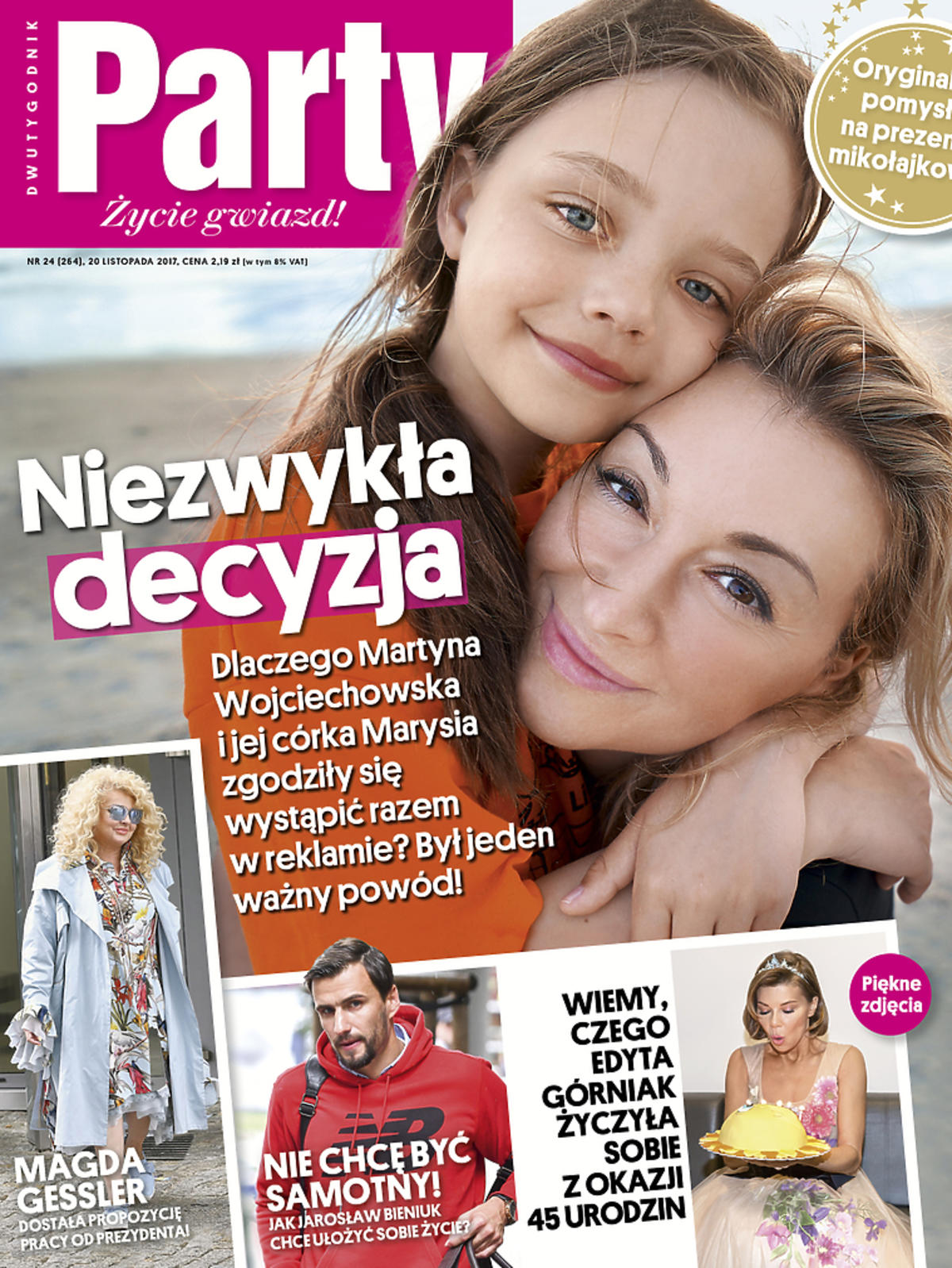 Martyna Wojciechowska na okładce Party