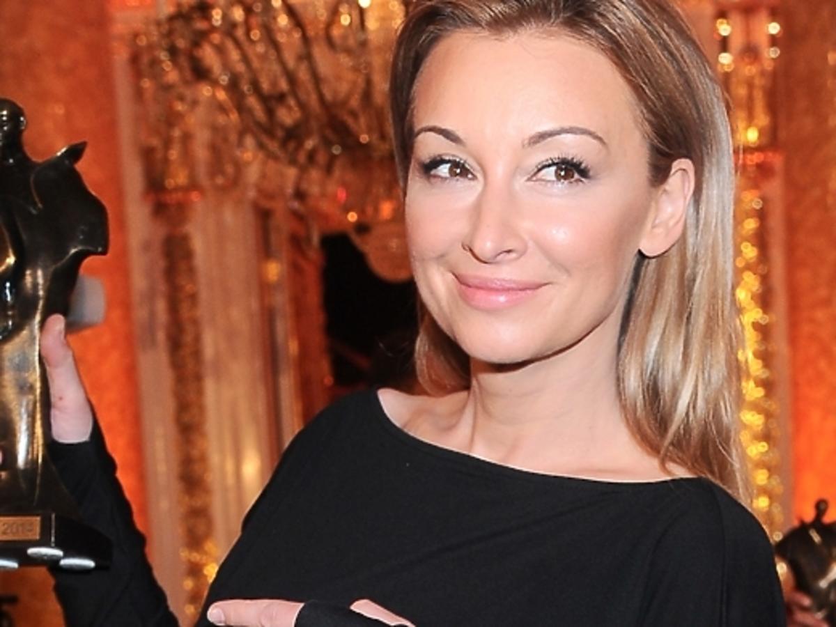 Martyna Wojciechowska na rozdaniu Wiktorów 2015