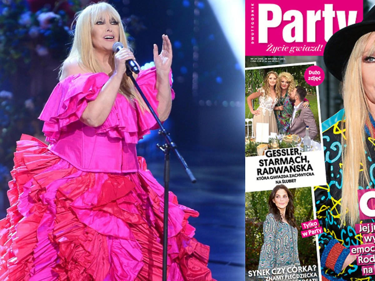 Maryla Rodowicz na festiwalu w Opolu 