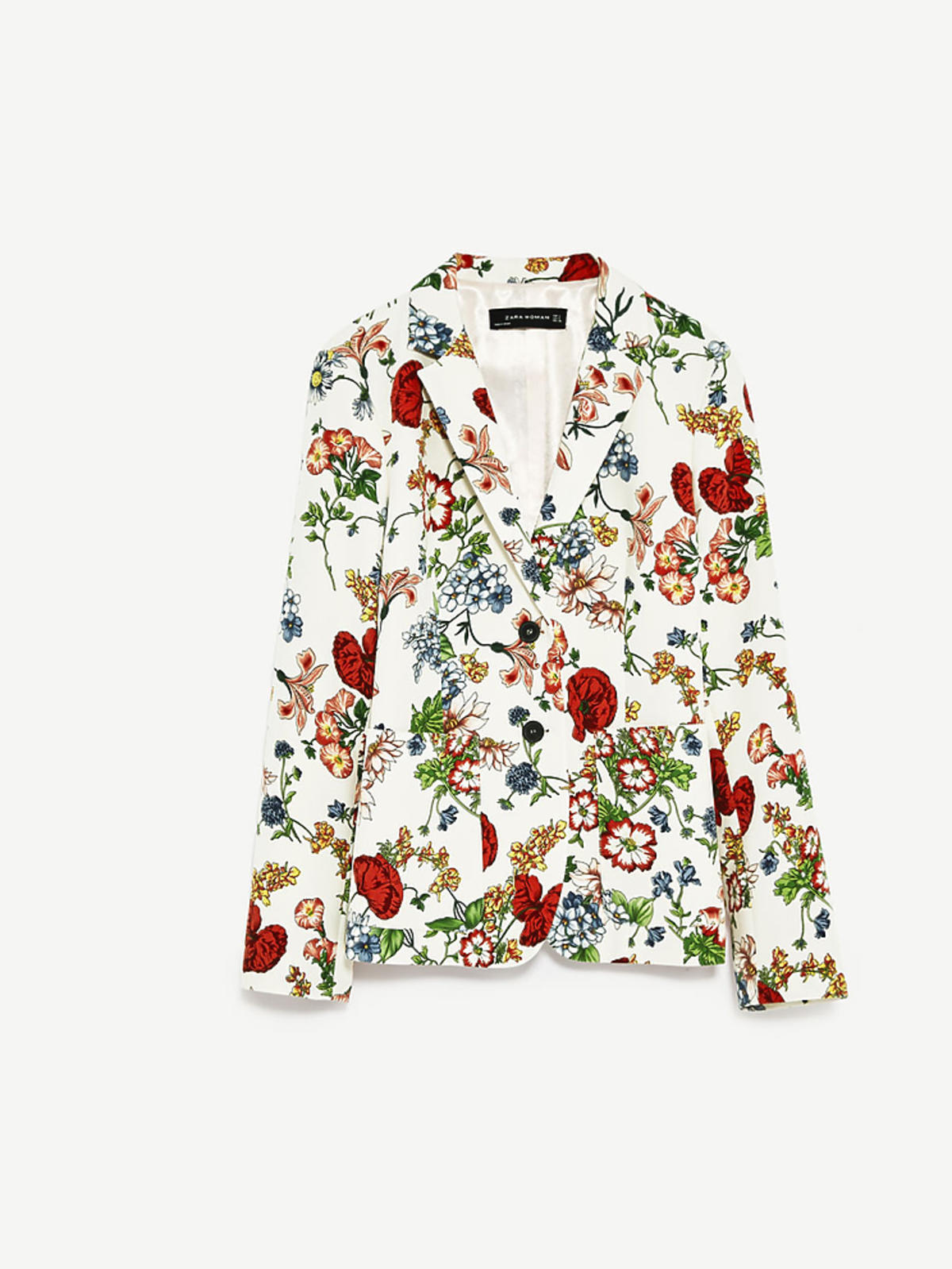 Marynarka z nadrukiem kwiaty, Zara, 279,00 zł