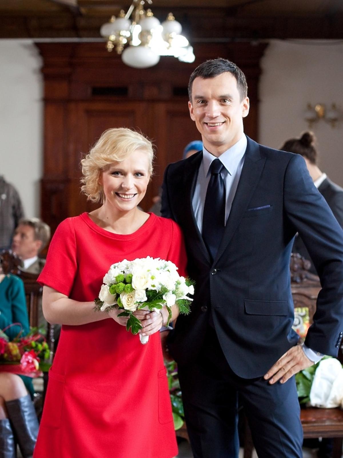 Marysia (Aneta Zając) i Hubert (Michał Czernecki)