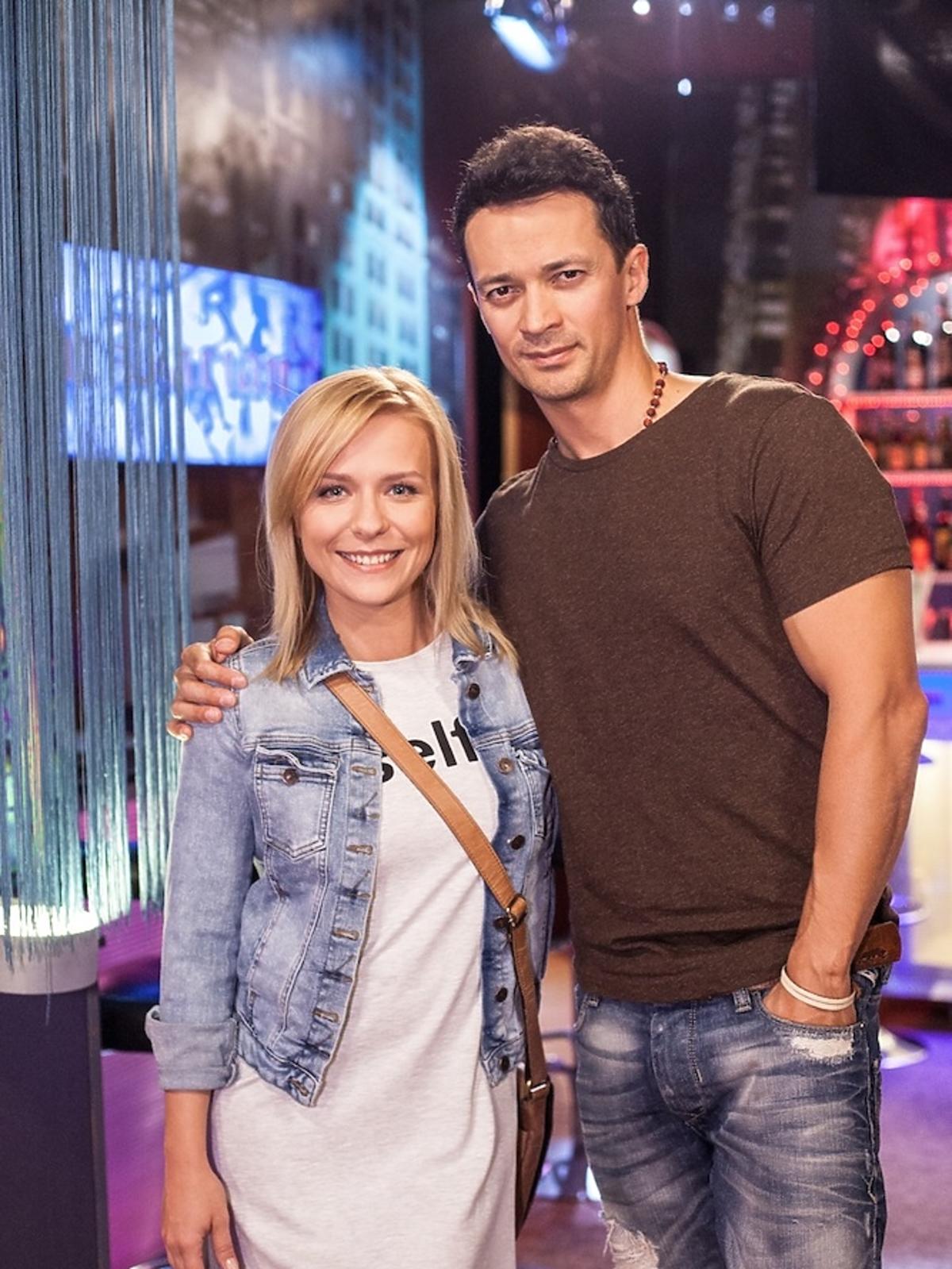 Marysia (Aneta Zając) i Łukasz (Rafał Cieszyński)