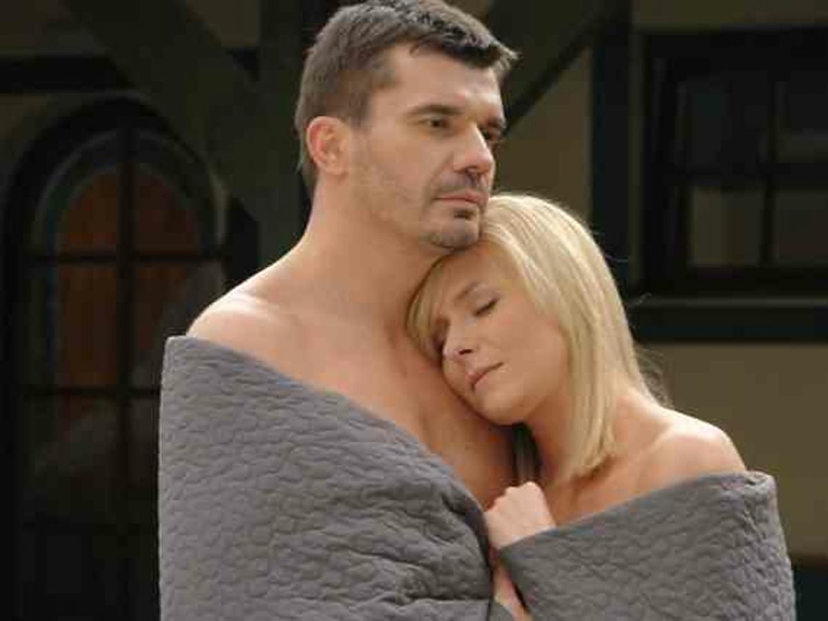 Marysia (Aneta Zając) i Stasiak (Bogdan Brzyski)