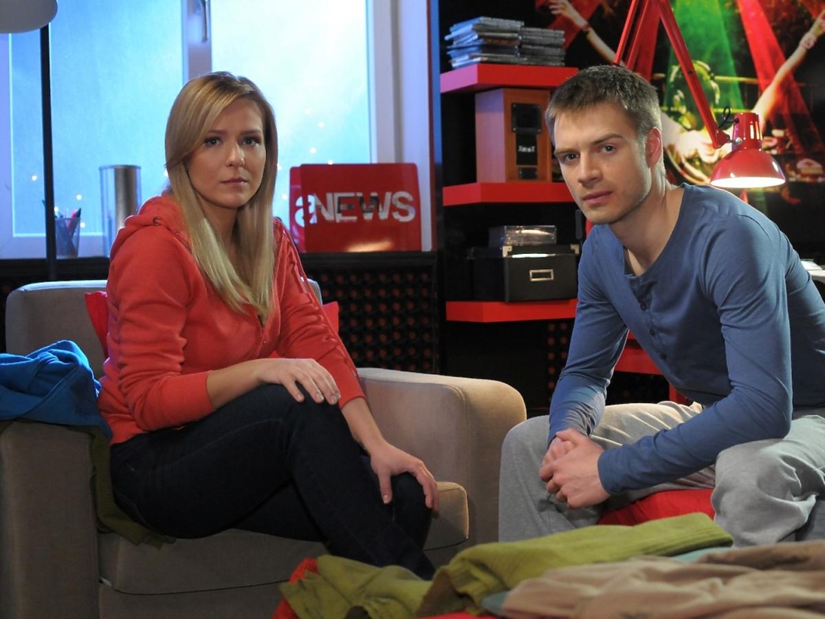 Marysia (Aneta Zając) i Szymon (Marcin Korcz)