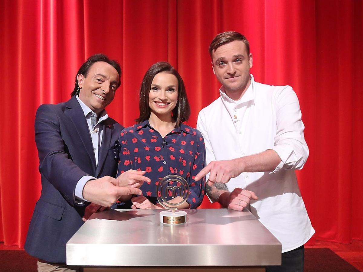 Mateusz Gessler na planie MasterChef Junior